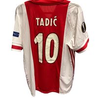 Ajax 2020 - 2021 Home Football Shirt #10 Tadic XL