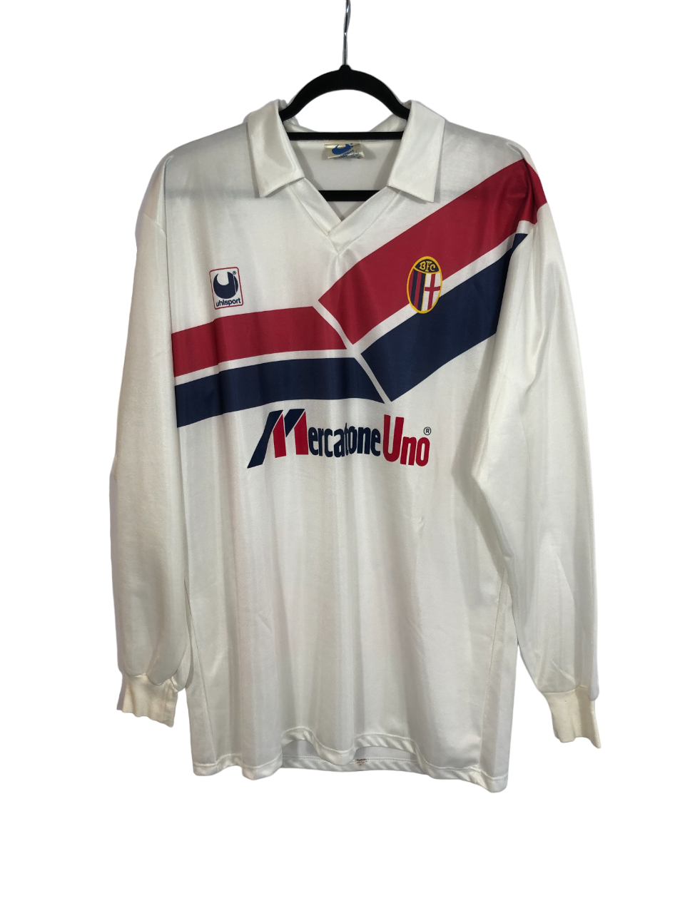 Bologna 1989 - 1990 L/S Away Football Shirt XL