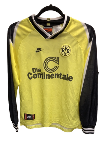 Borussia Dortmund 1995 - 1996 L/S Home Football Shirt S