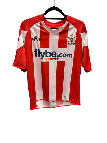 Exeter City 2008 - 2009 Home Football Shirt L