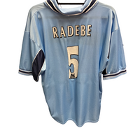 Leeds 1999 - 2000 Away Football Shirt #5 Radebe L