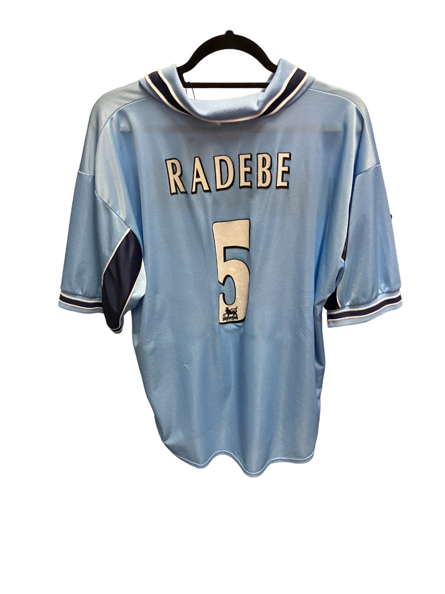 Leeds 1999 - 2000 Away Football Shirt #5 Radebe L