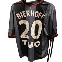 Monaco 2001 - 2002 Away Football Shirt #20 Bierhoff L