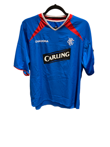 Rangers 2003 - 2005 Home Football Shirt XL