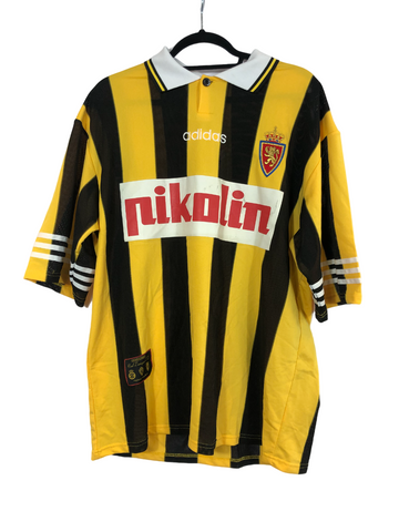 Real Zaragoza 1996 - 1997 Away Football Shirt XL