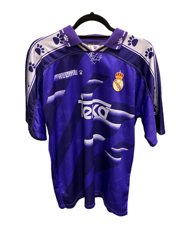 Real Madrid 1996 - 1997 Away Football Shirt XL