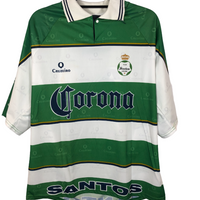 Santos Laguna 1998 - 1999 Home Football Shirt #24 L