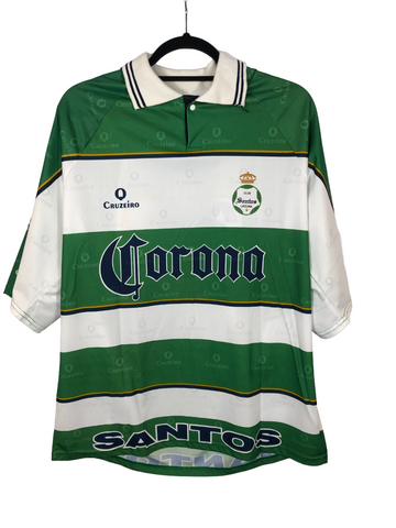 Santos Laguna 1998 - 1999 Home Football Shirt #24 L