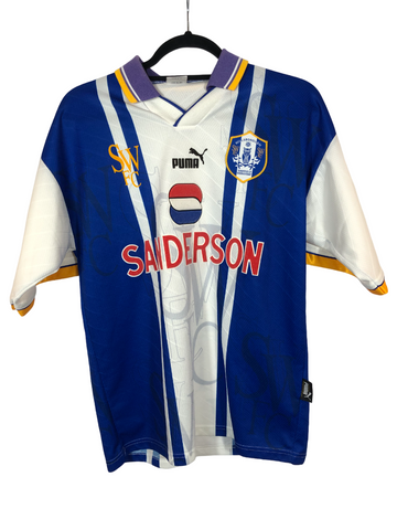 Sheffield Wednesday 1995 - 1997 Home Football Shirt M