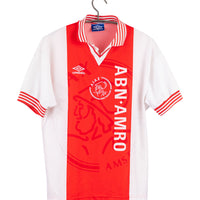 Ajax 1995 - 1996 Home Football Shirt S